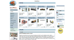 Desktop Screenshot of magazin.hekttor.biz